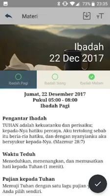 Ibadah Harian android App screenshot 3